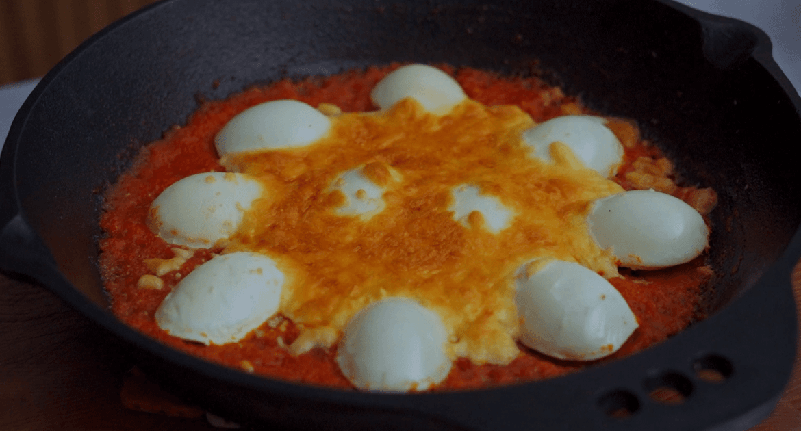 طاسة البيض المخبوز